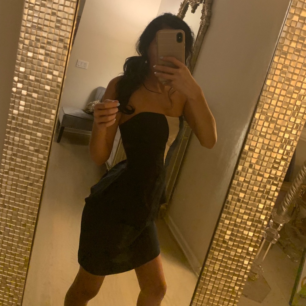 Zimmermann navy blue mini dress